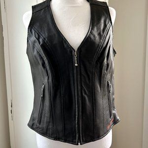 NWT Harley Davidson Women's Leather Vest